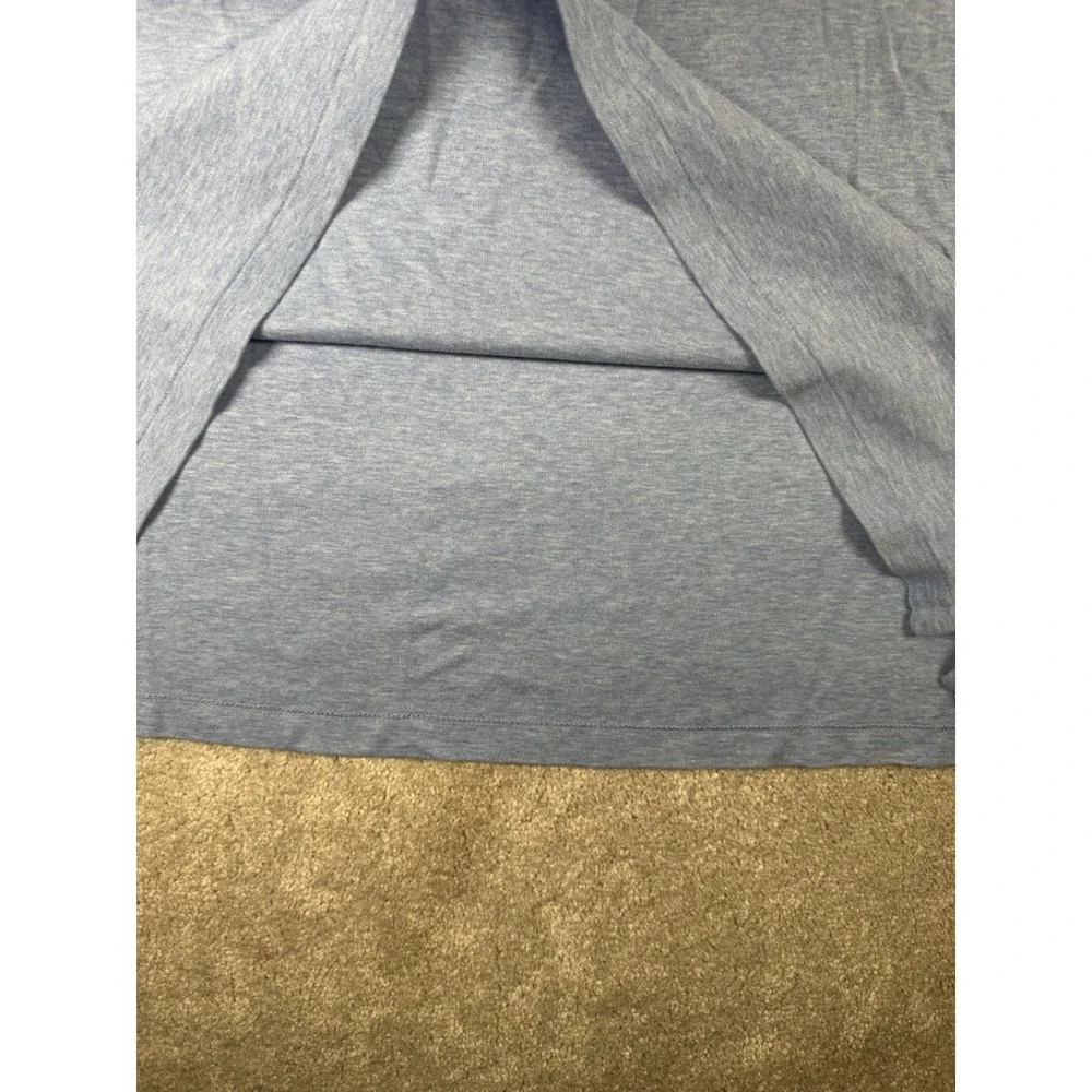 Polo Ralph‎ Lauren Men's XL Henley Heather Blue Classic fit L/S Flesh pony Boxy